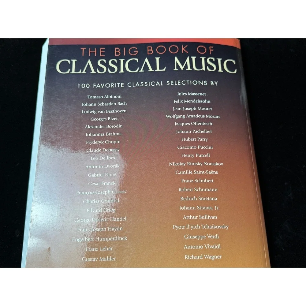 Classical Piano Sheet Music Lot Bach Faure Scriabin Hal Leonard - 4 Book Set